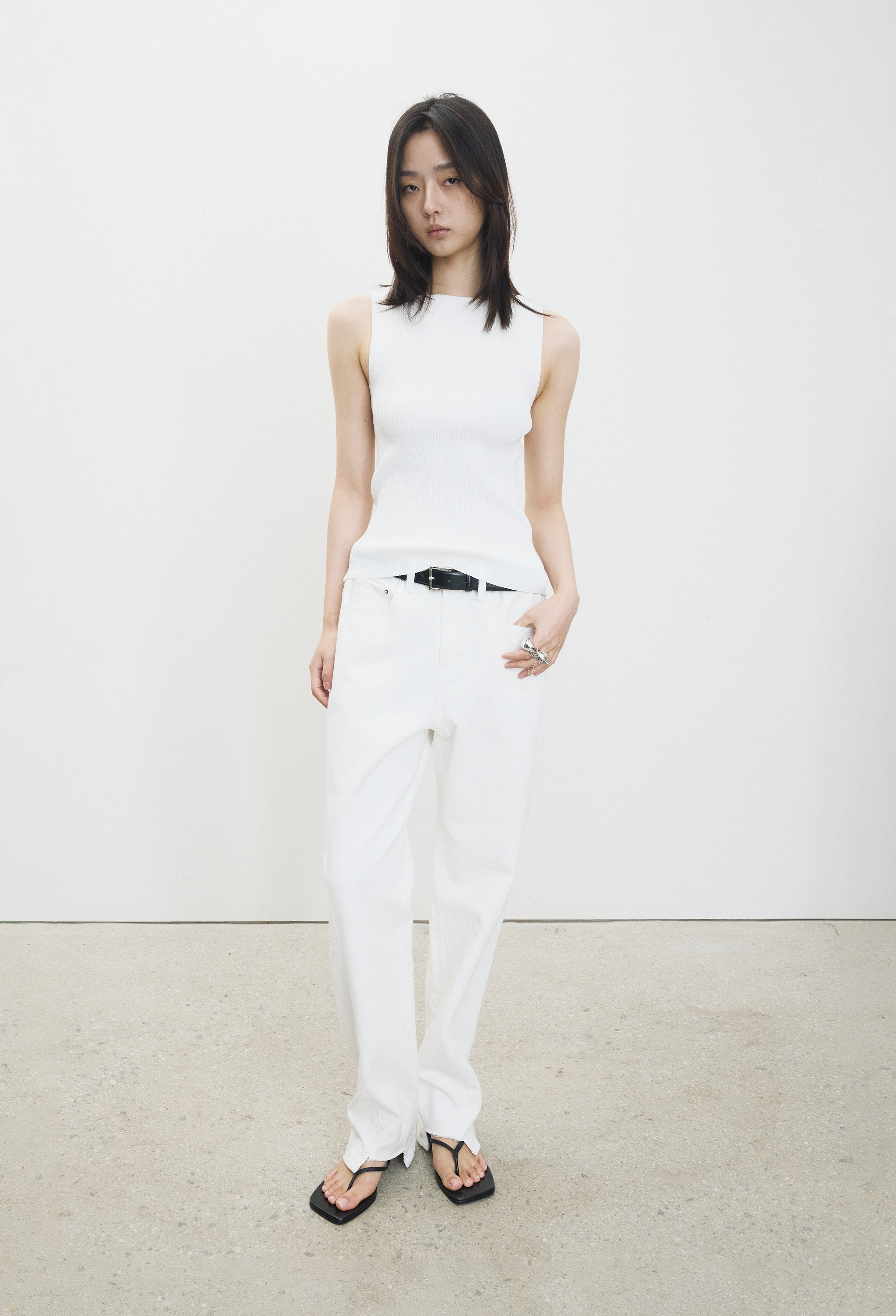 810 Cut-Off Denim Ivory