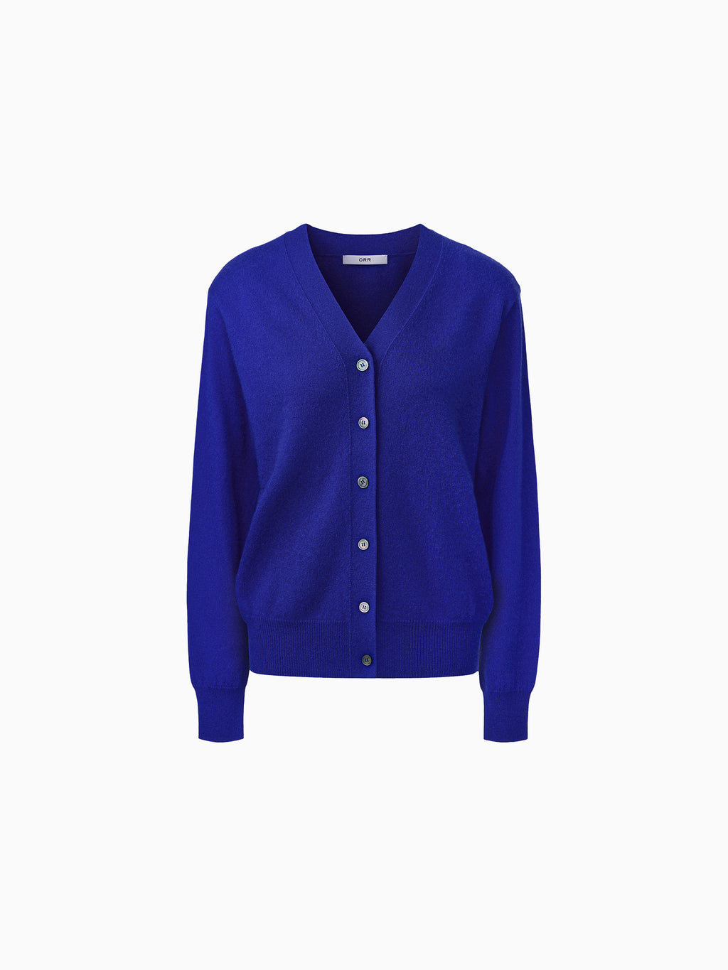 Cashmere 100 Padded Cardigan Ultramarine