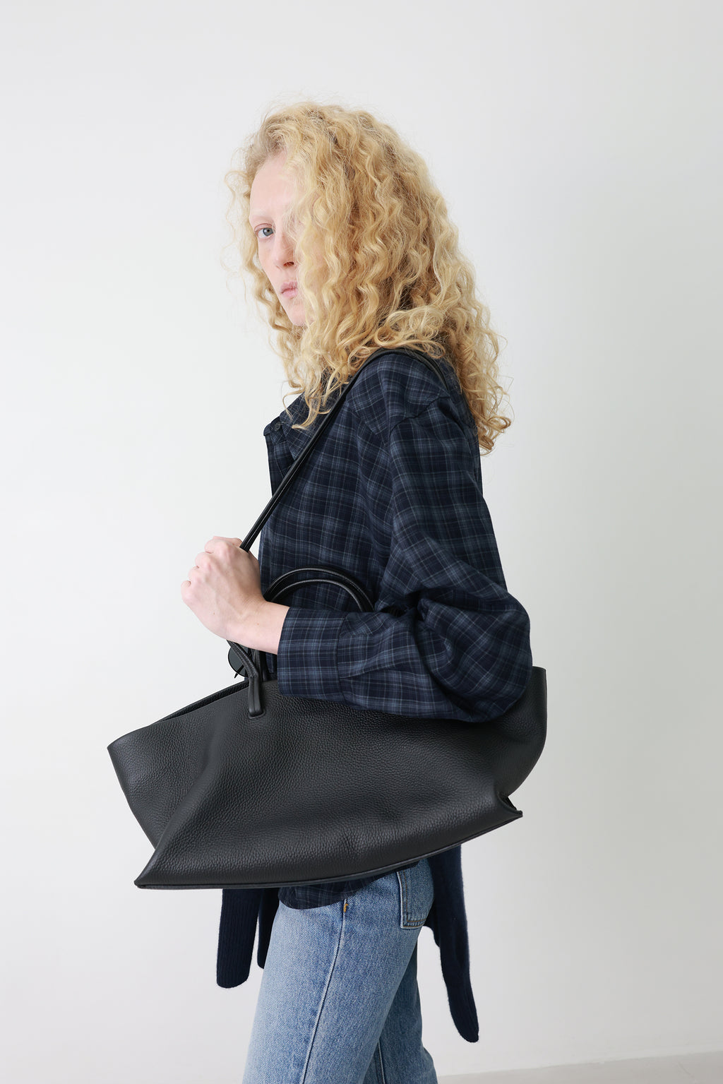 Country Check Shirt Navy