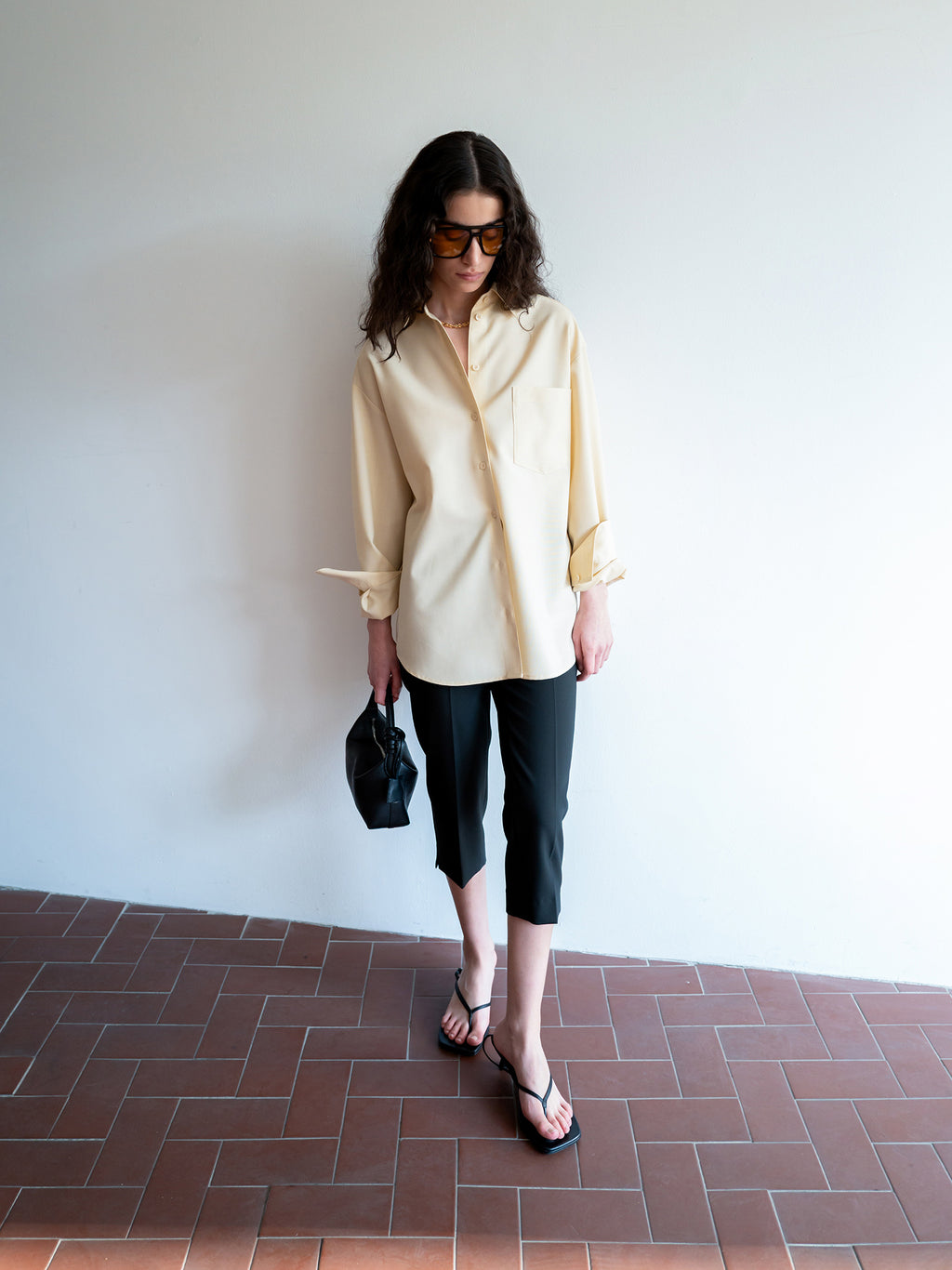 Capri Slit Pants