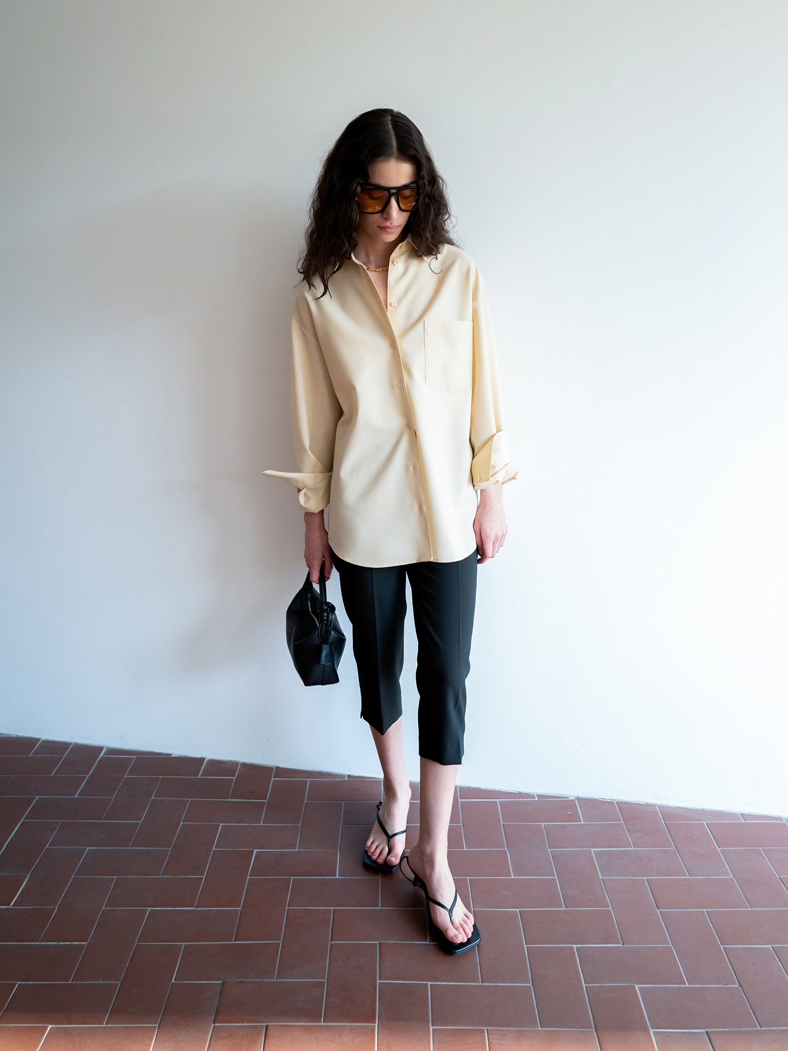 Capri Slit Pants