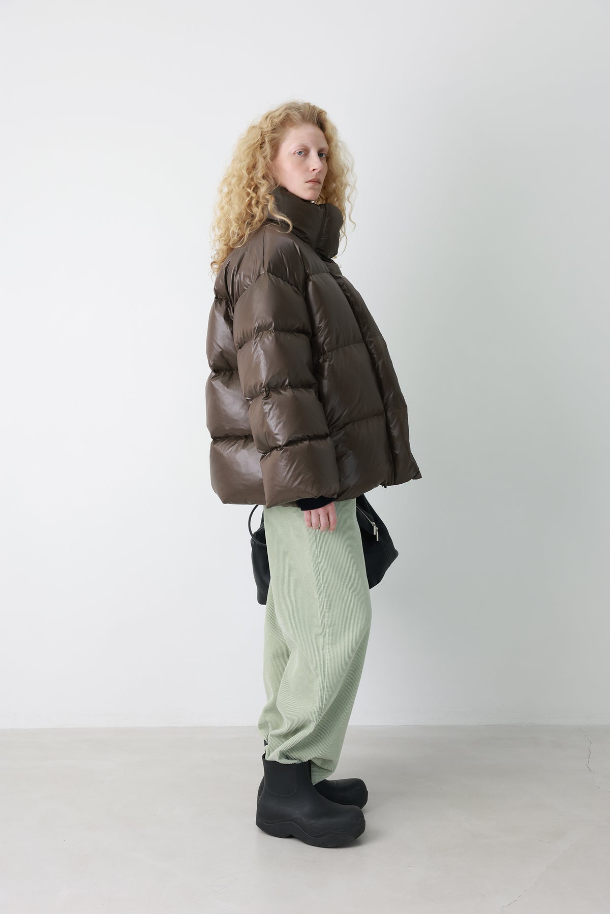Fluffy Goose Down Brown