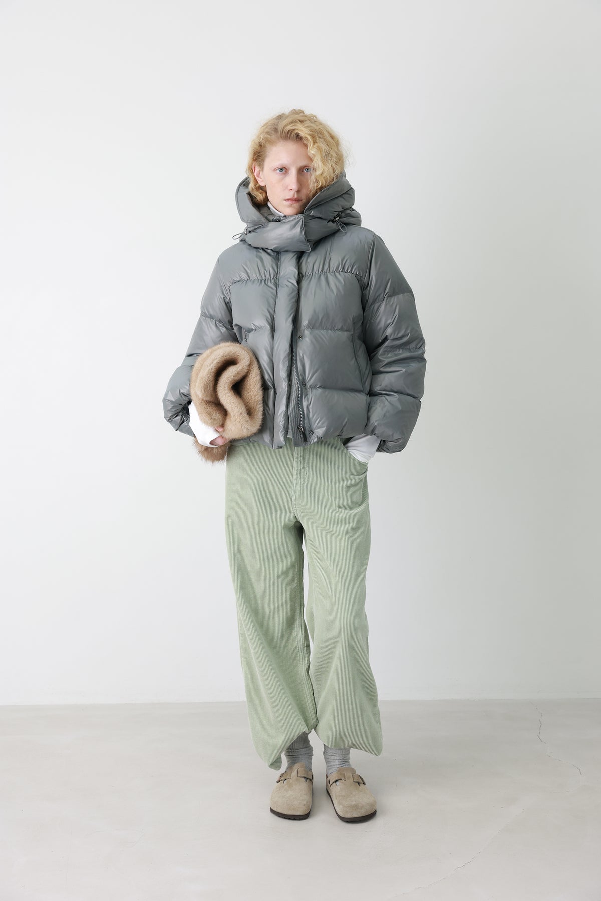 Signature P Goose Down Gray