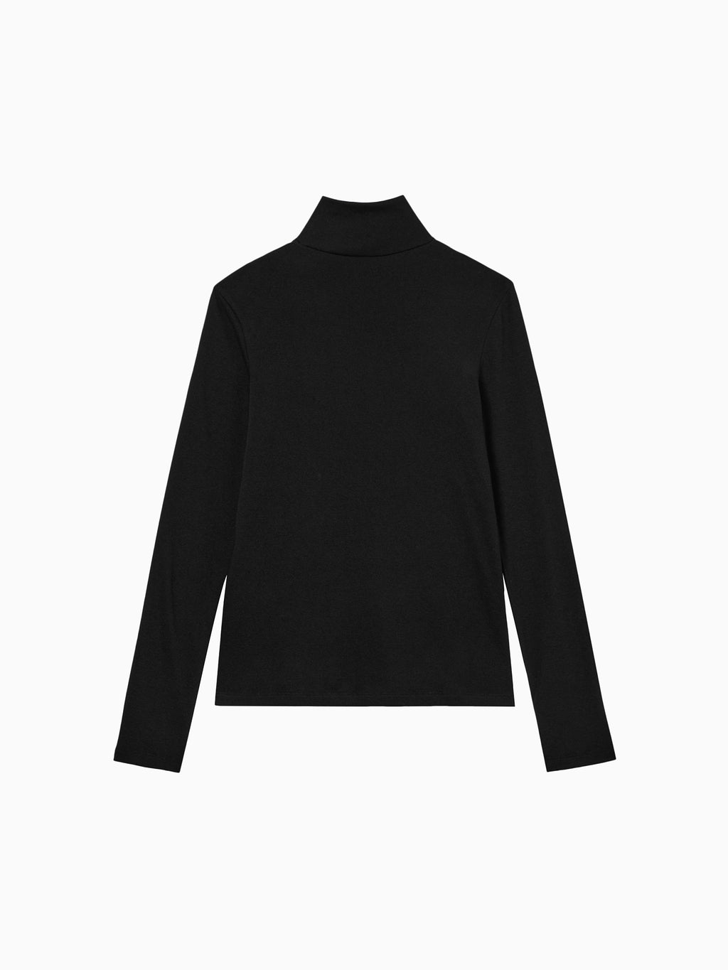 Milky Turtleneck T-shirt Black