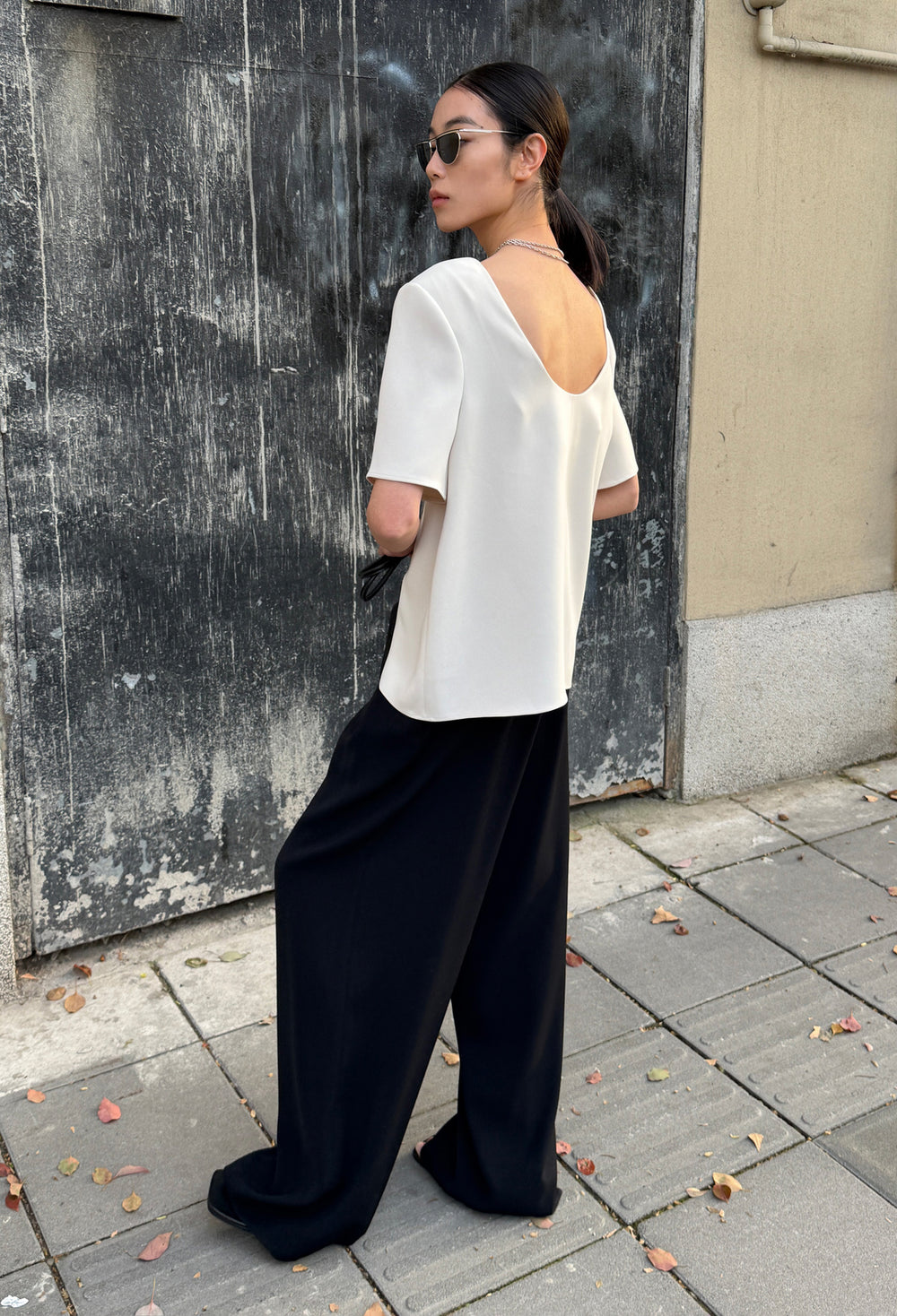 City L Blouse Cream