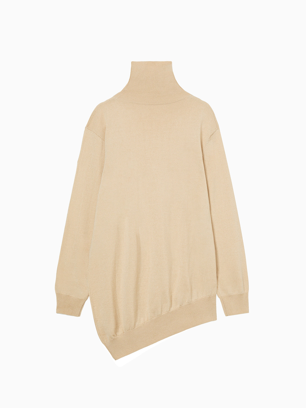 Wool Blend Turtleneck Knit Butter