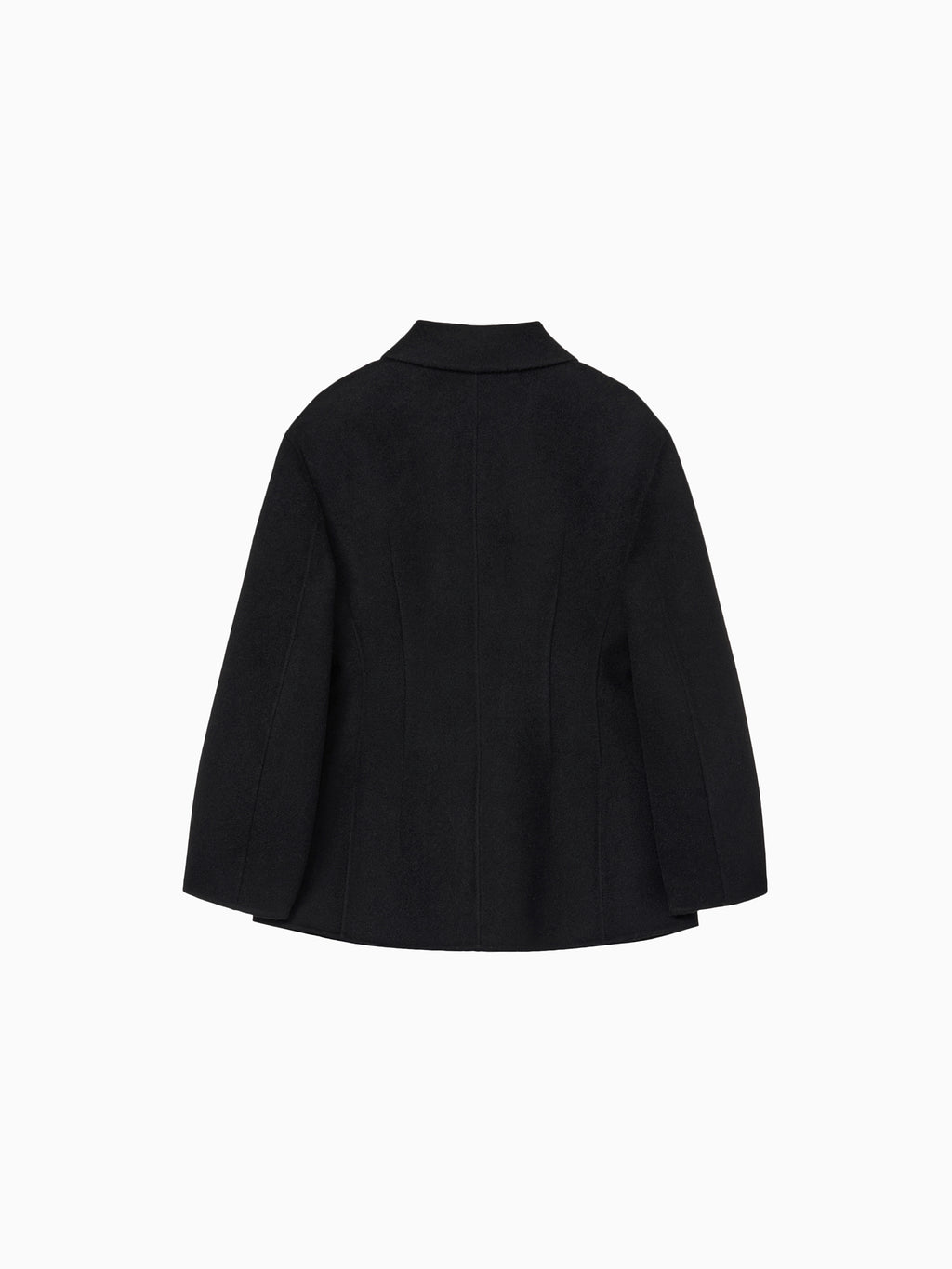 Slender Handmade Coat Black