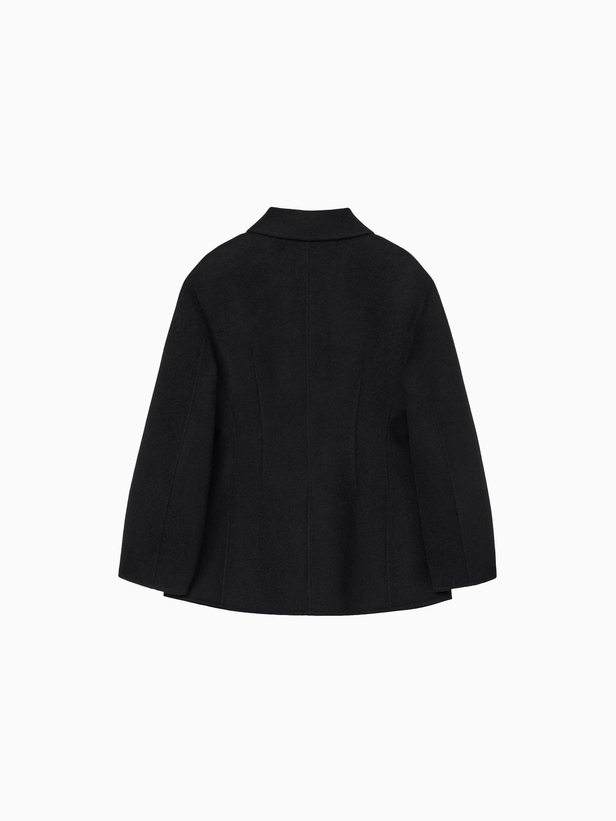 Slender Handmade Coat Black