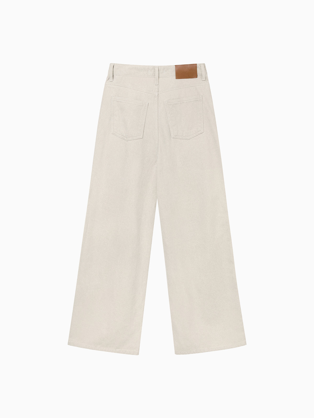 910 Color Dying Denim Ecru