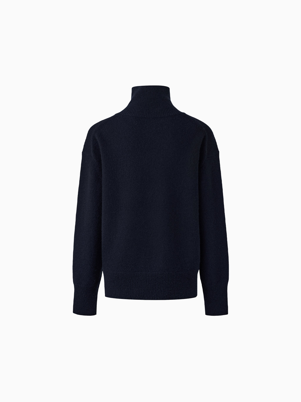Cashmere 100% Turtleneck Knit Navy