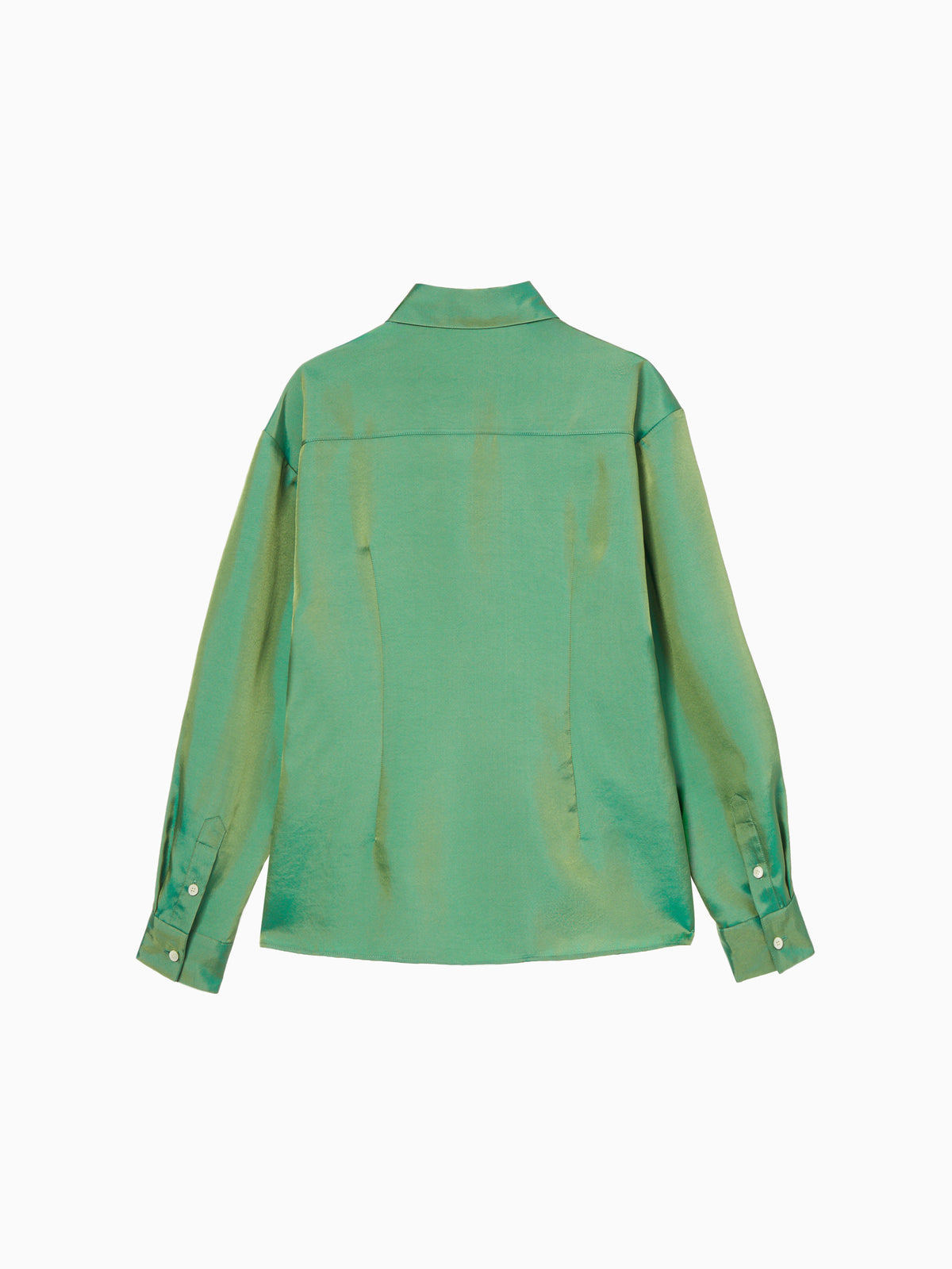 Silky Contour Shirt Green