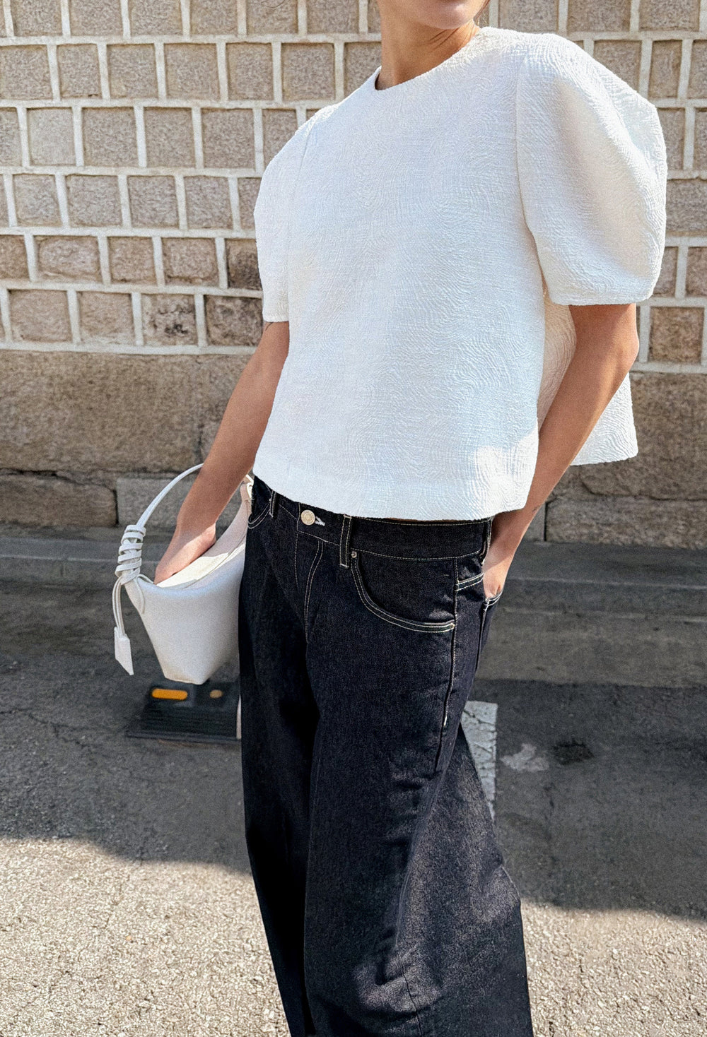 Arc Bag Small Ivory