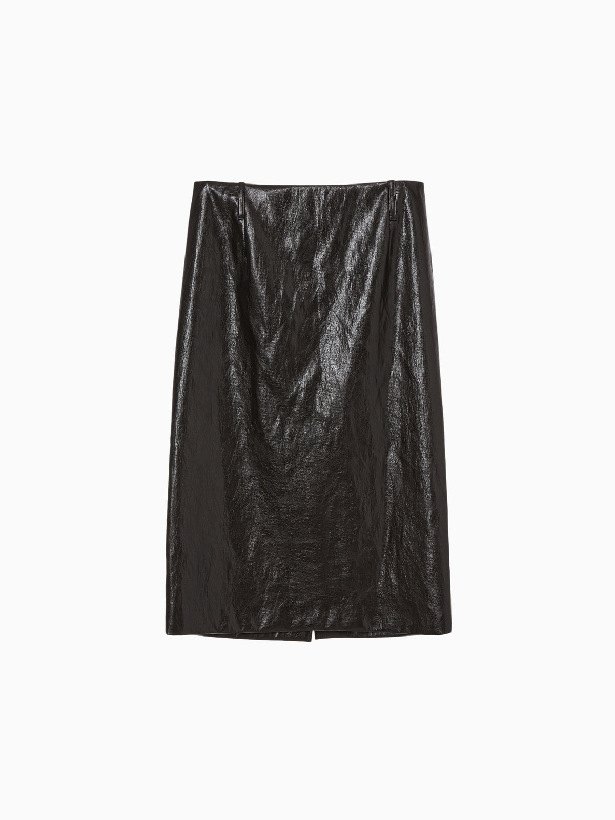Slim Leather Skirt