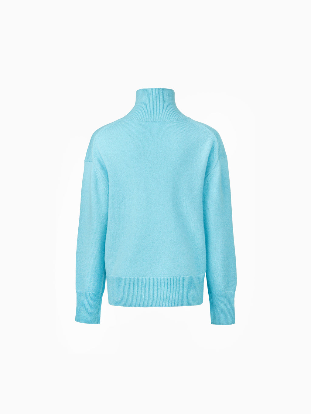 Cashmere 100 Turtleneck Knit Mint Blue