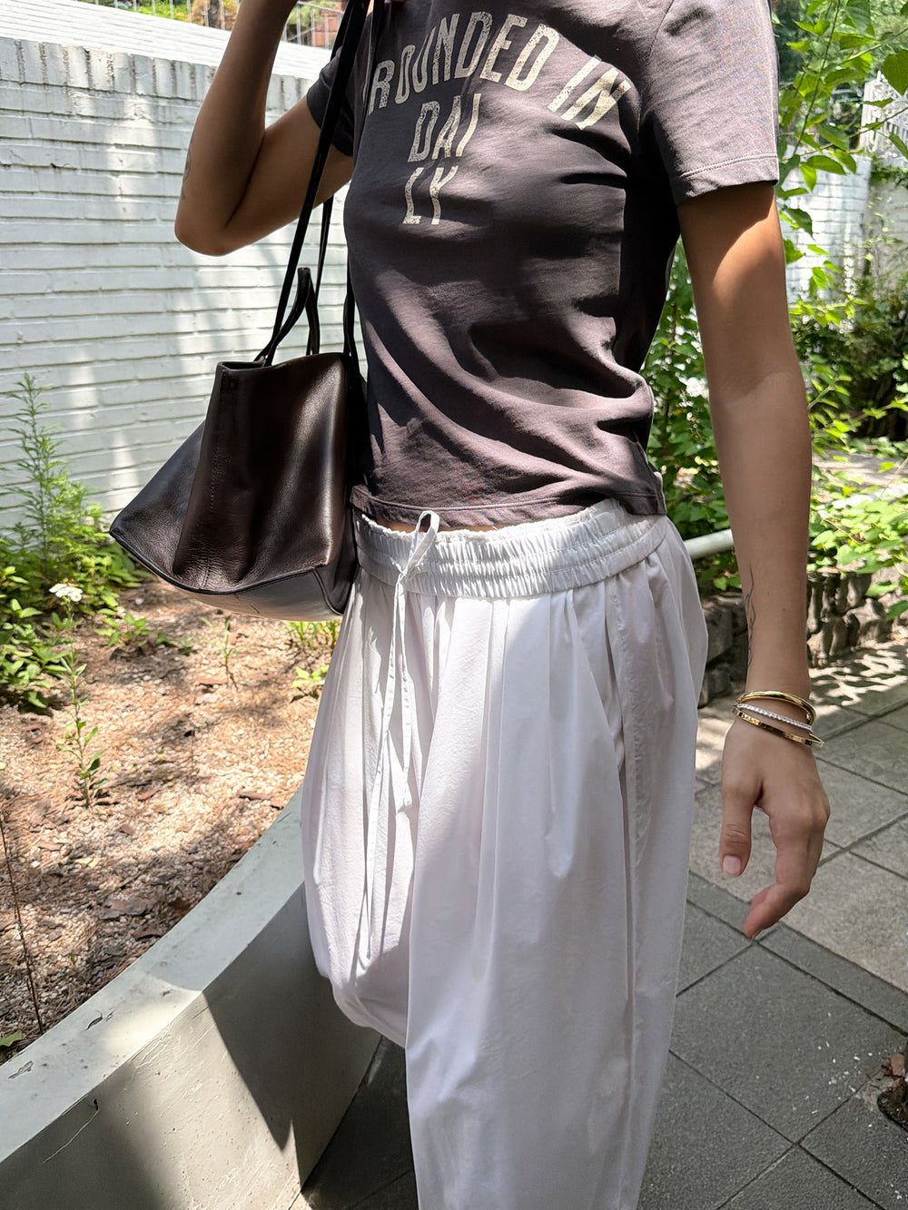 Ground Daily T-shirt Charcoal