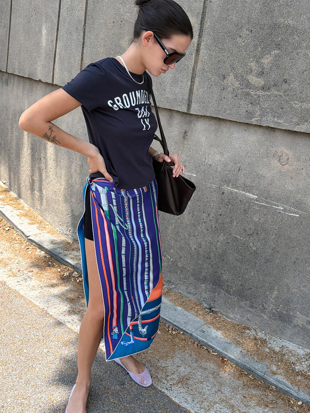 Ground Daily T-Shirt Navy