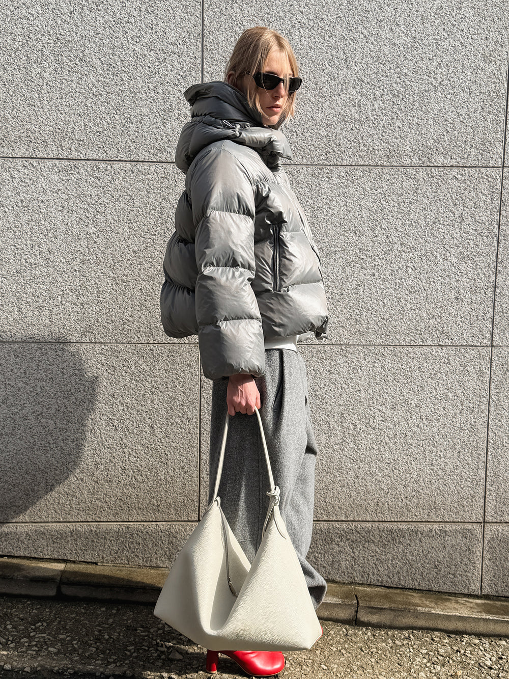 Signature P Goose Down Gray