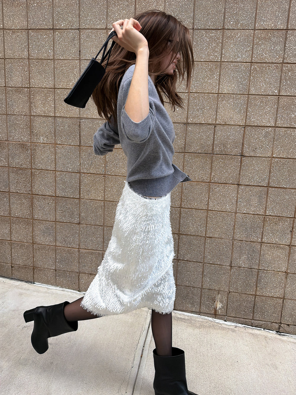 Rough Ankle Boots
