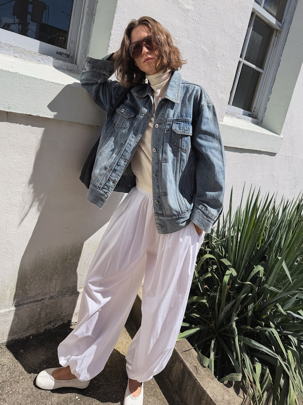 Panel Denim Jacket