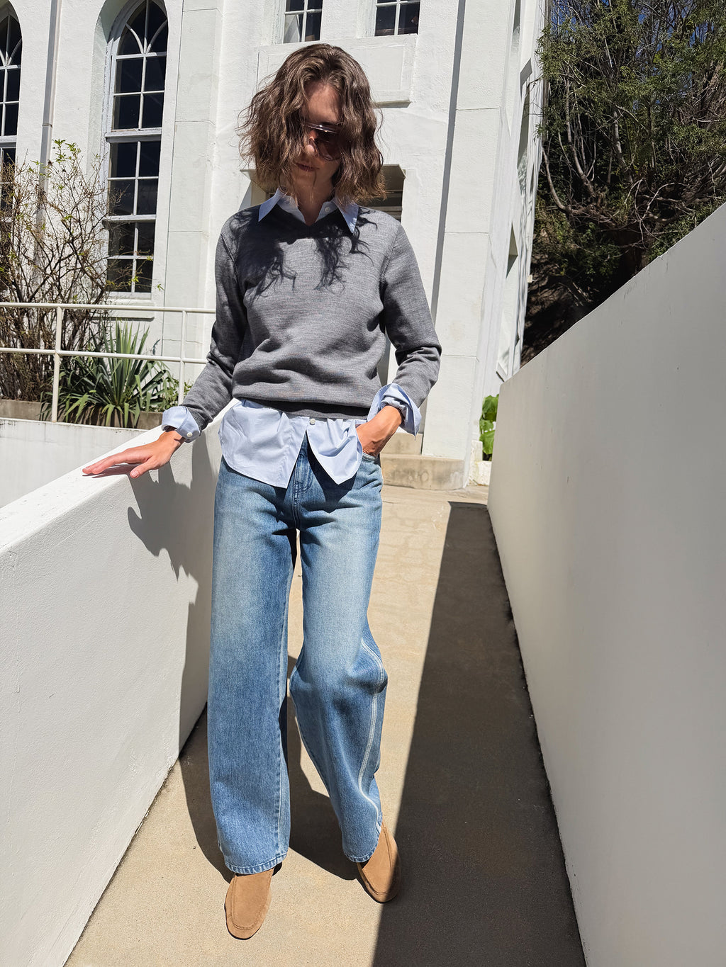421 Washed Denim