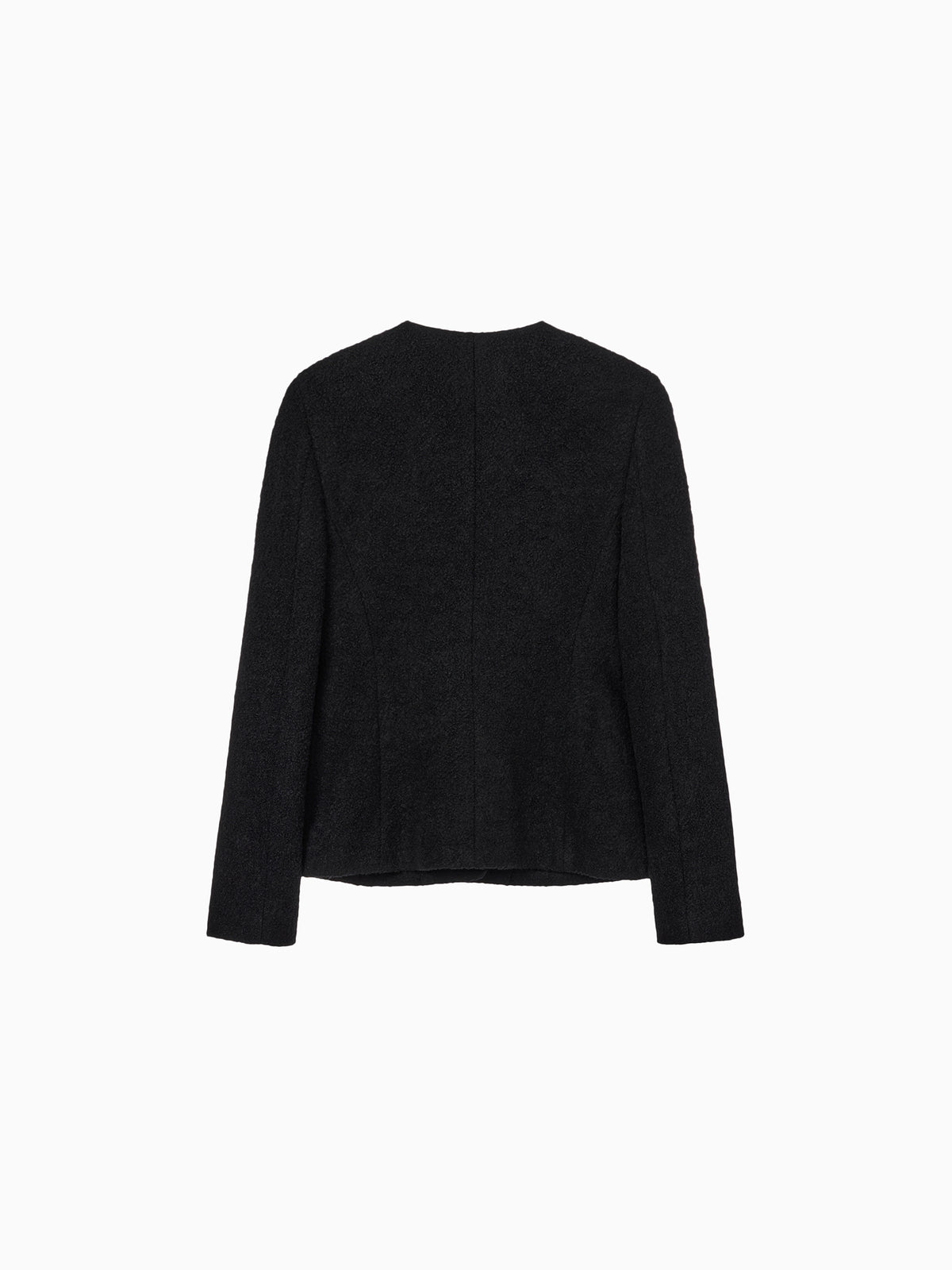 Wool Blended Bouclé Jacket