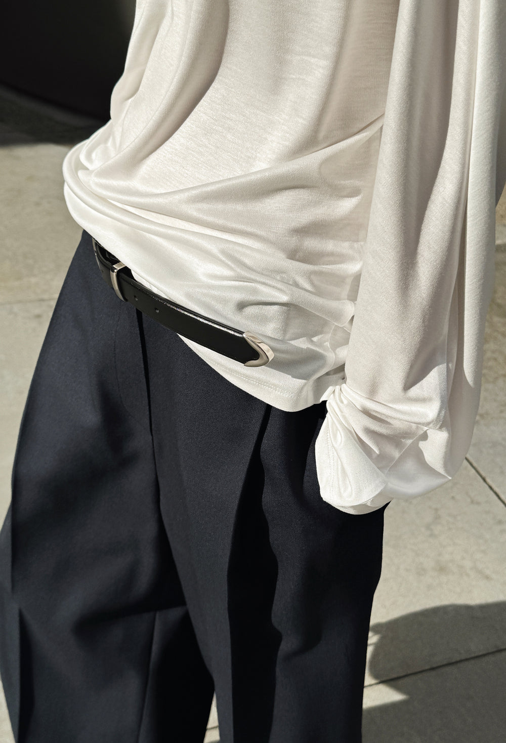 Silket Tension Top White