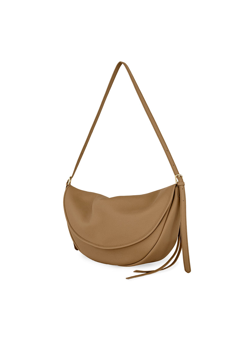 Crescent Bag Large Togo Beige