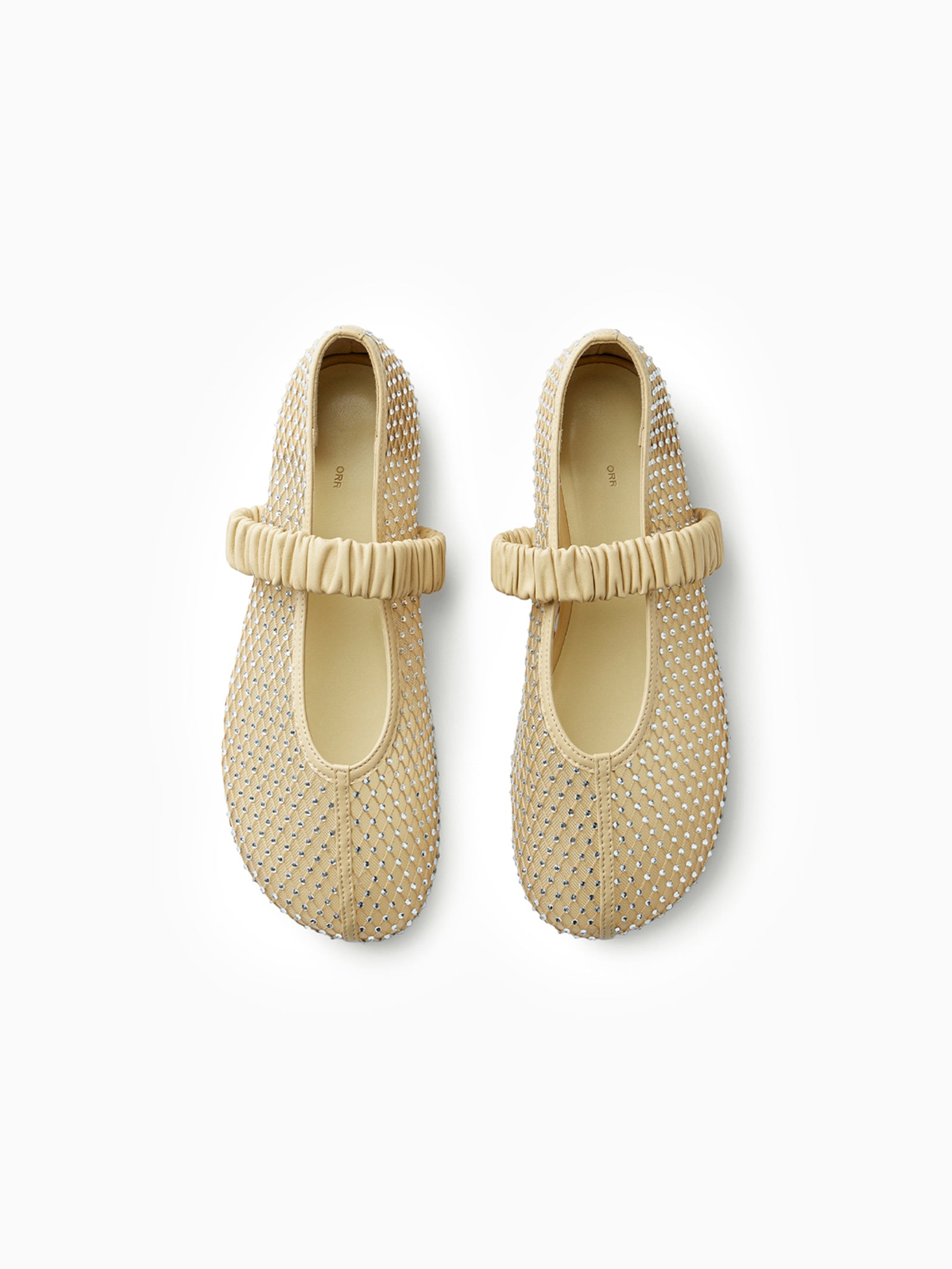 Bobby-Sox Round Shoes Beige
