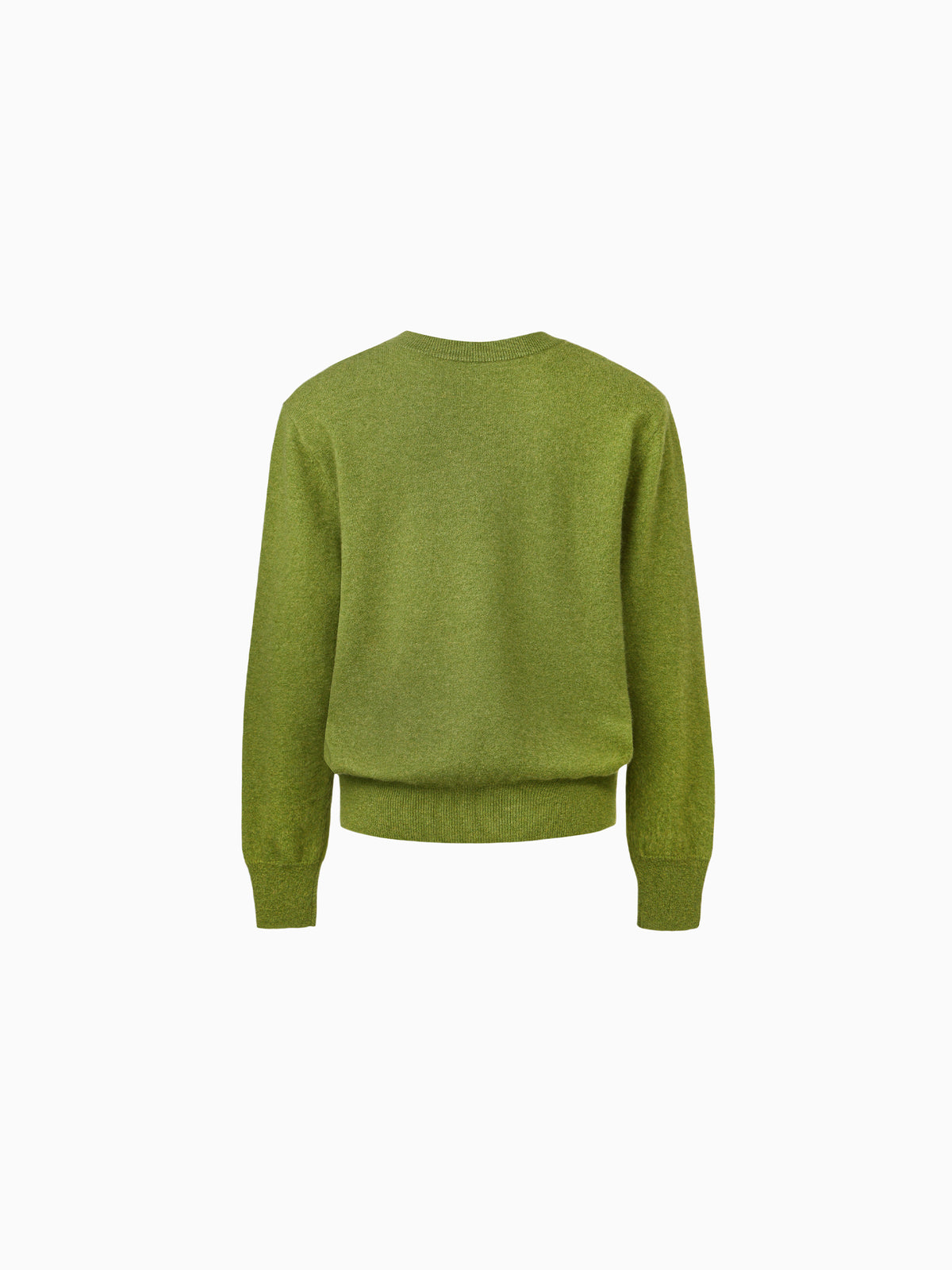 Cashmere 100 V-neck Knit Olive