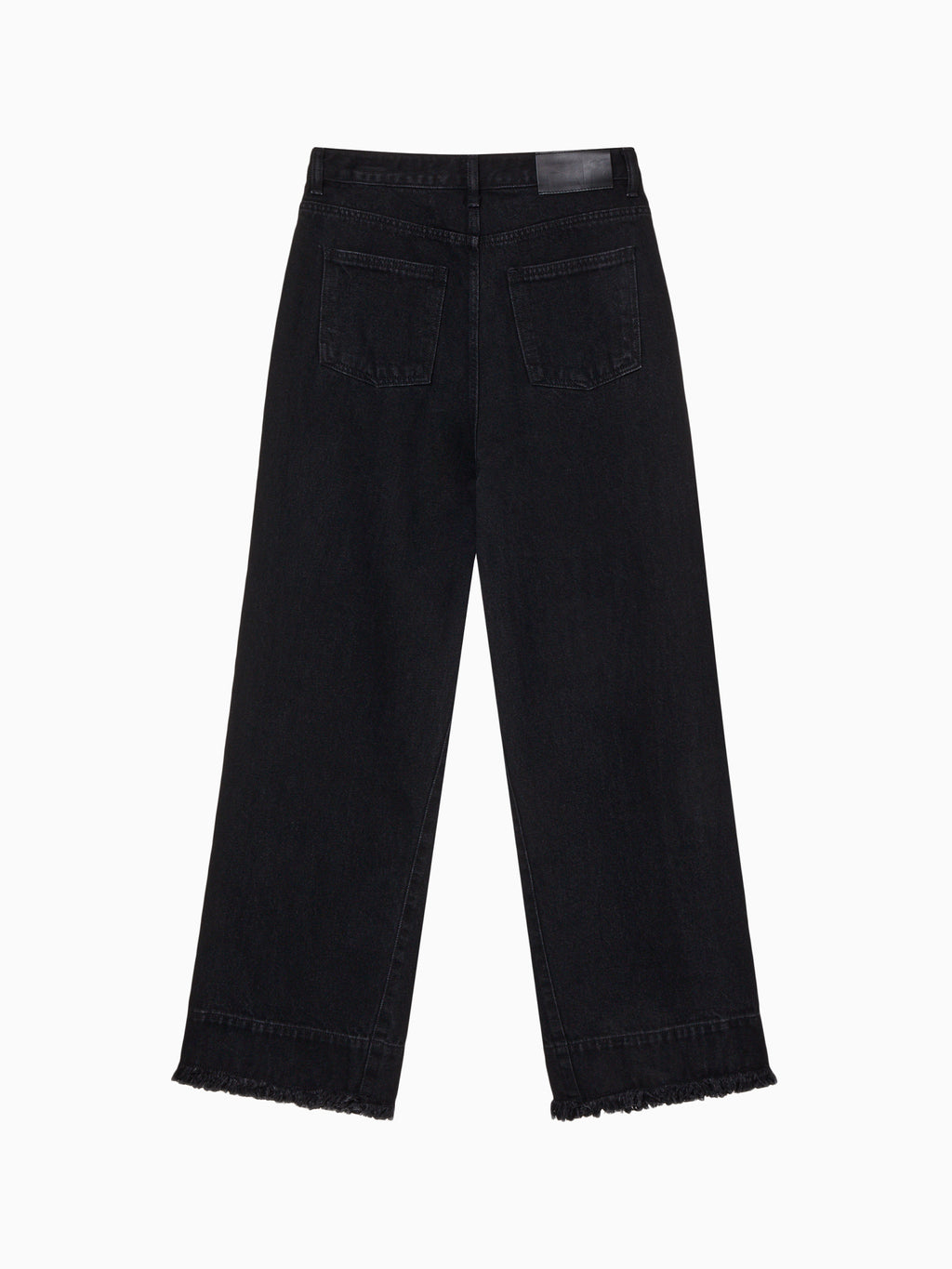 915 Fringe Denim Black