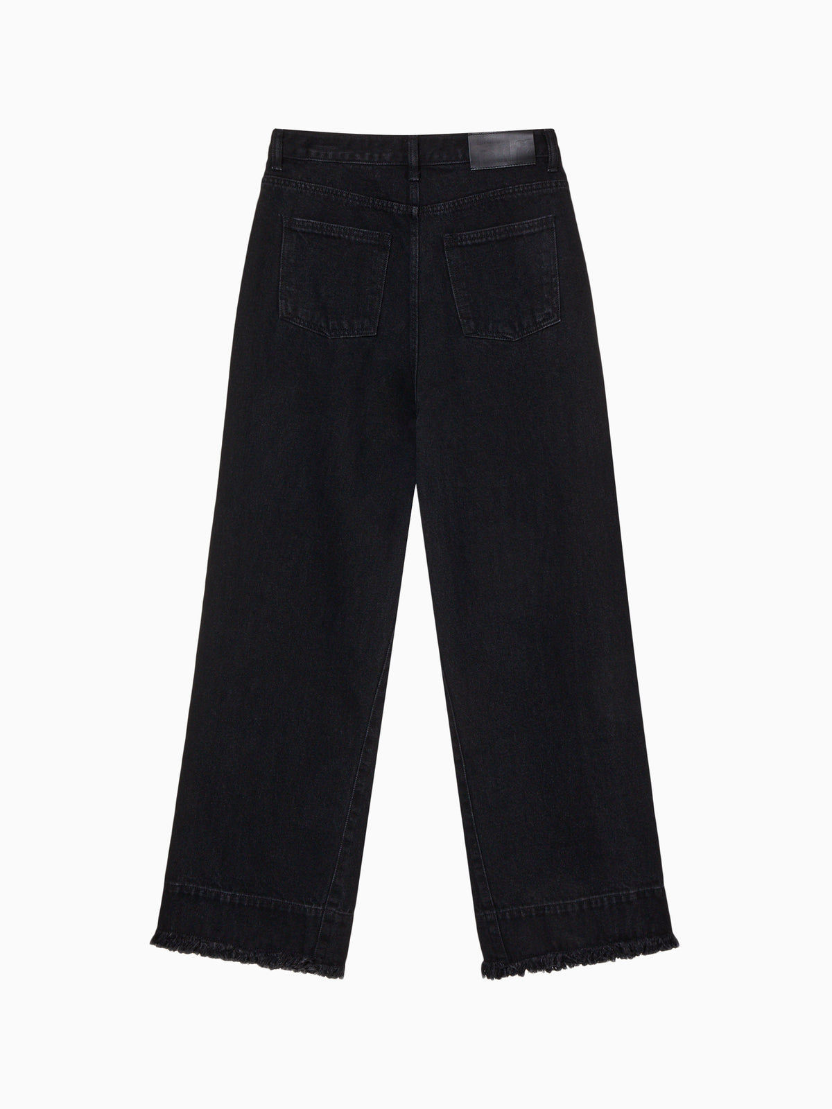 915 Fringe Denim Black