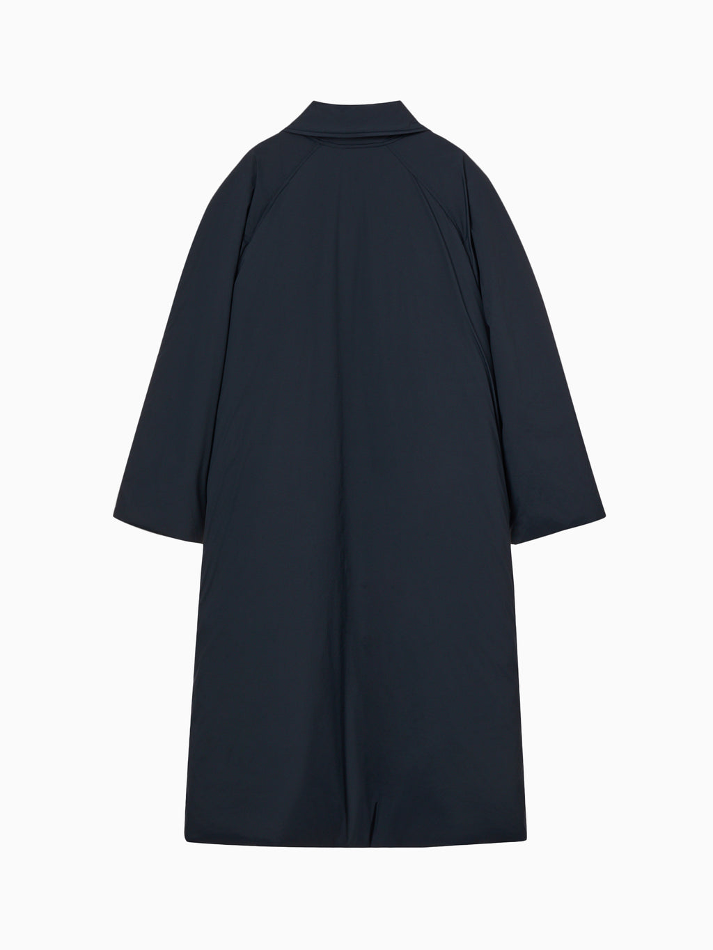 Padded Mac Coat Navy