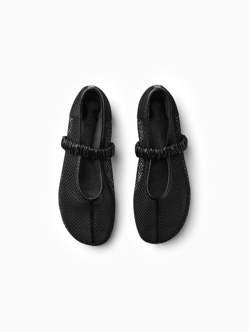 Bobby-Sox Round Shoes Black