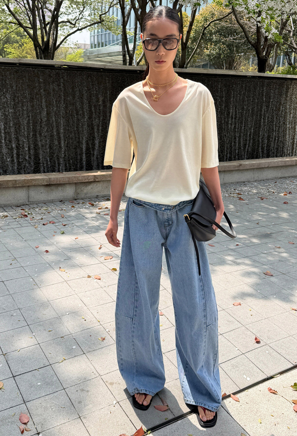 680 패널 커브 데님