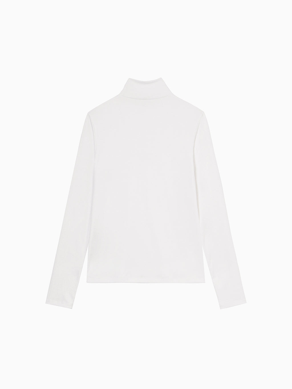 Milky Turtleneck T-shirt White