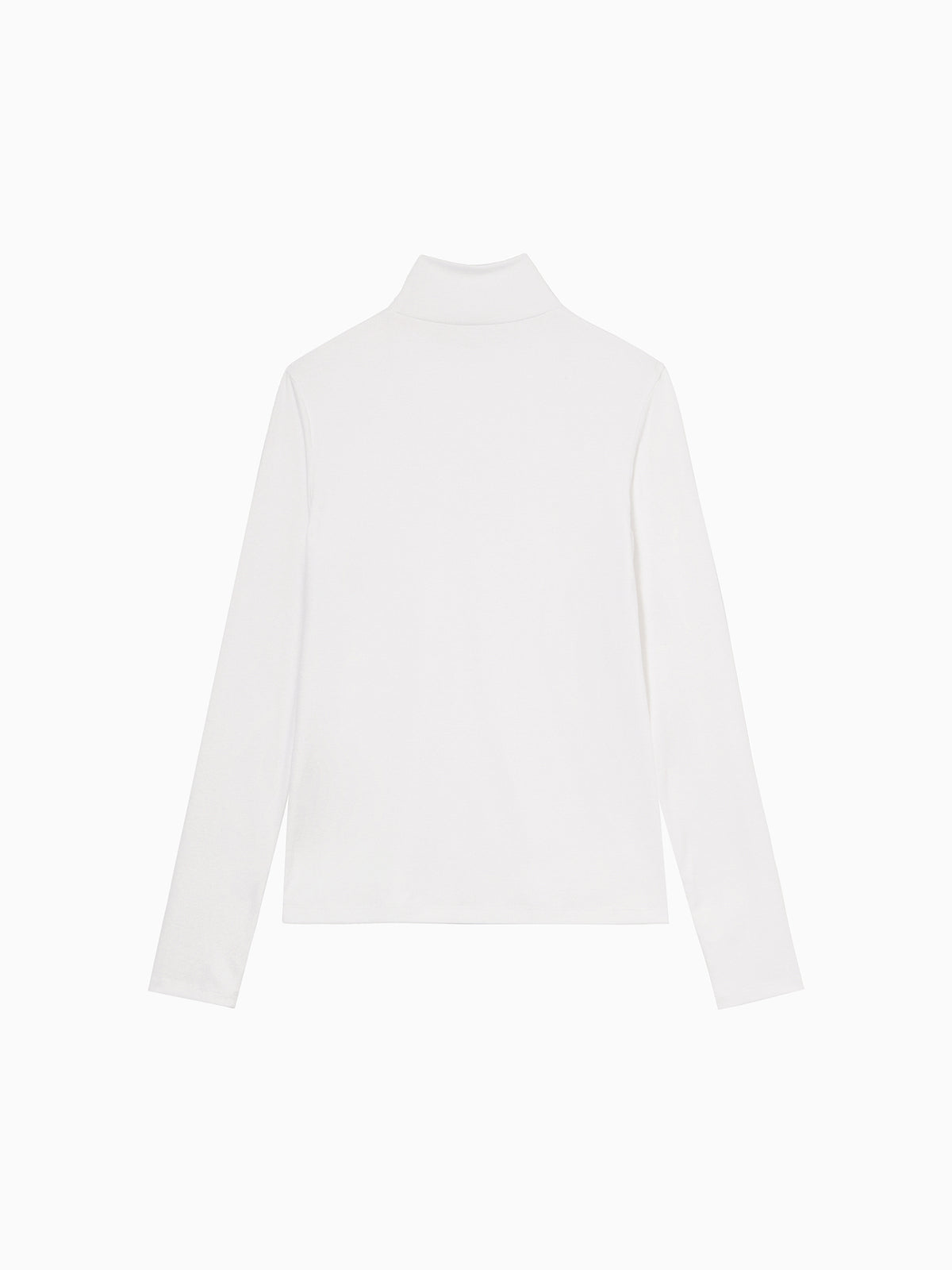 Milky Turtleneck T-shirt White