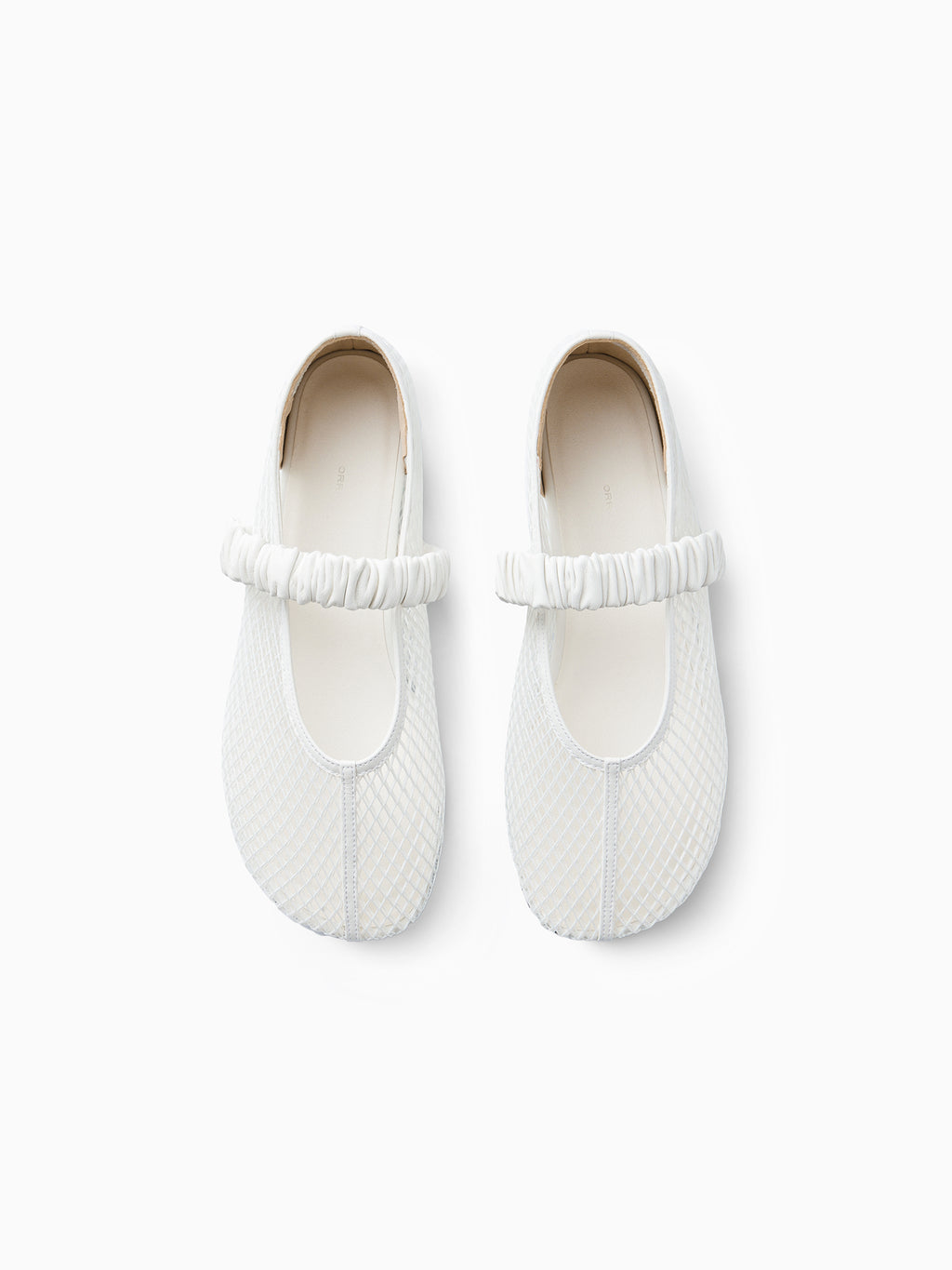 Barbie Socks Round Shoes White