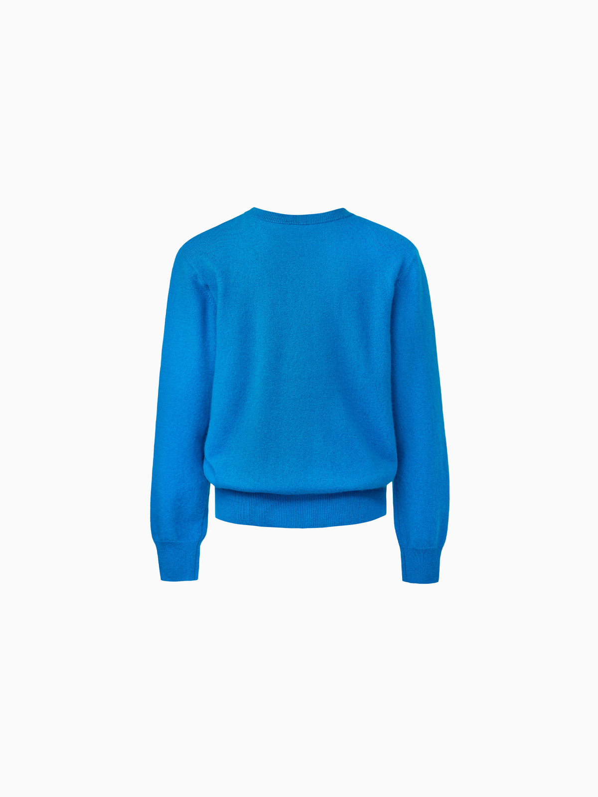 Cashmere 100% V-neck Knit Cobalt