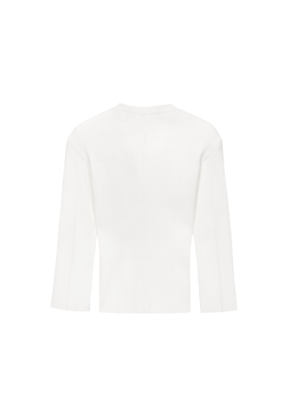 Hourglass V-neck Cardigan Ivory