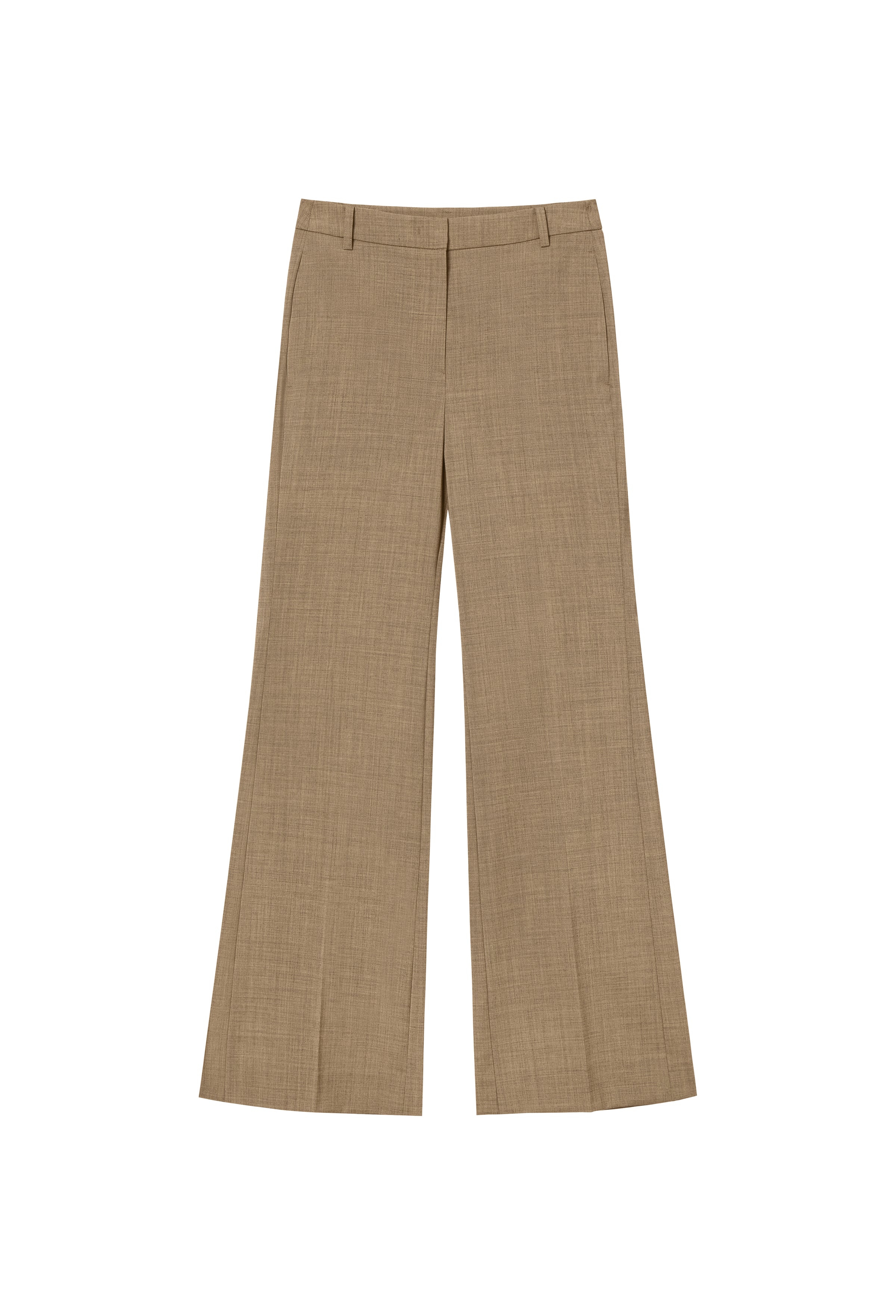 썸머울 스트레이트 슬랙스 브라운