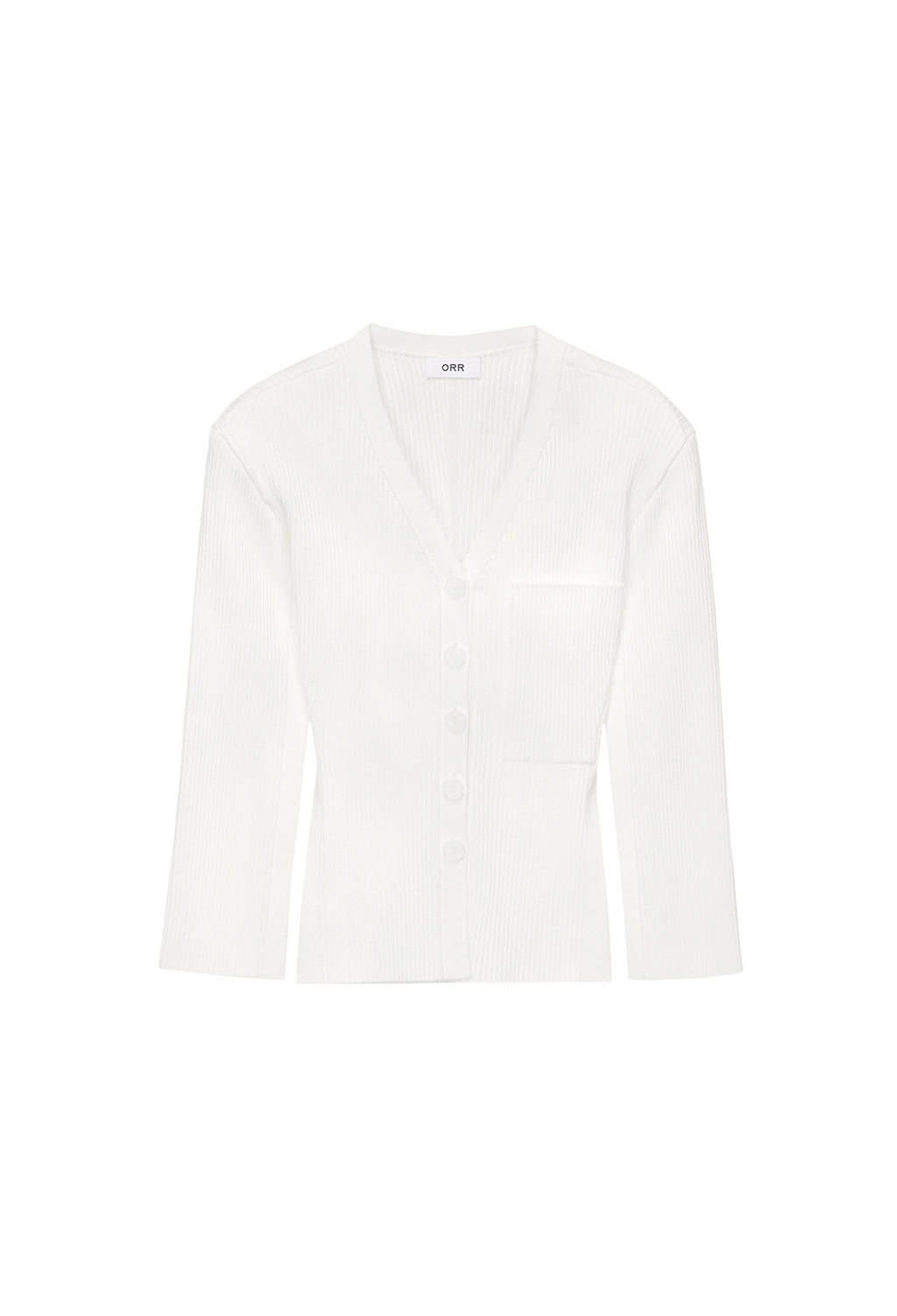 Hourglass V-neck Cardigan Ivory