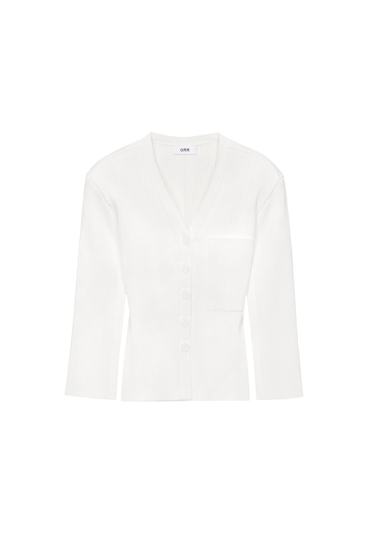 Hourglass V-neck Cardigan Ivory