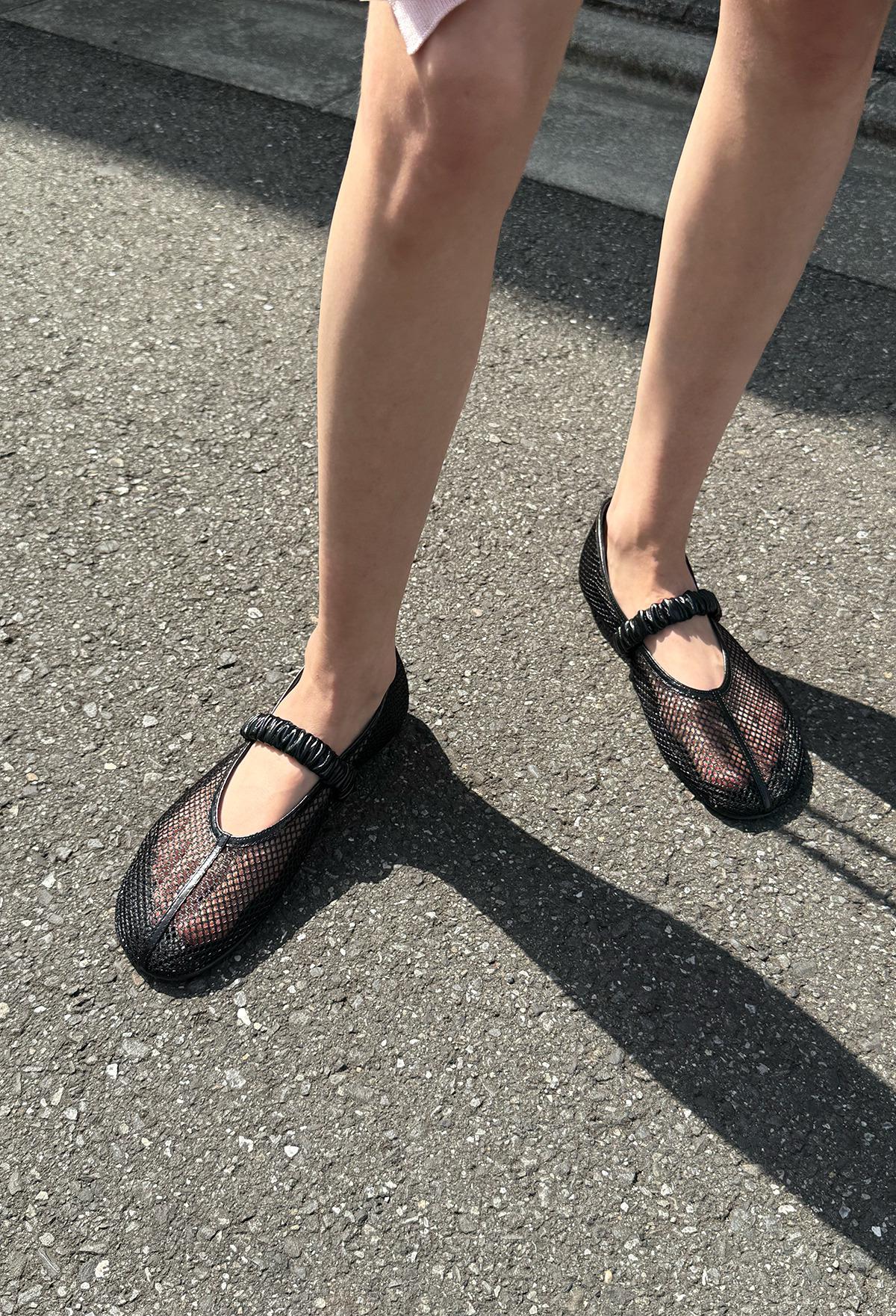 25SS 바비삭서 라운드 슈즈 블랙
