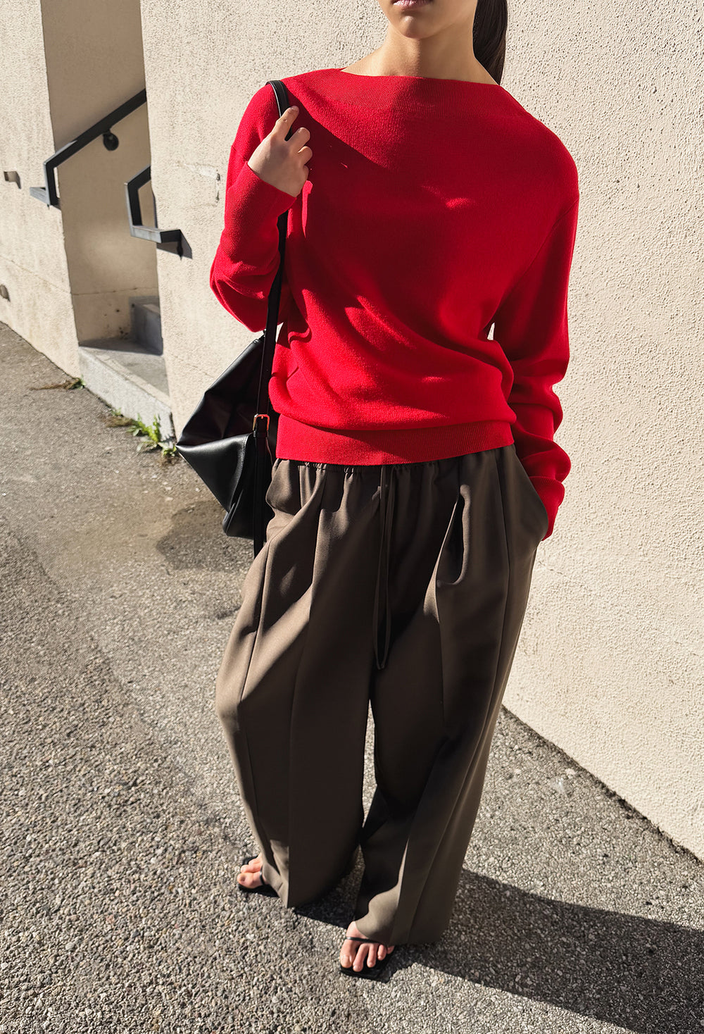 Wool Silk Pants