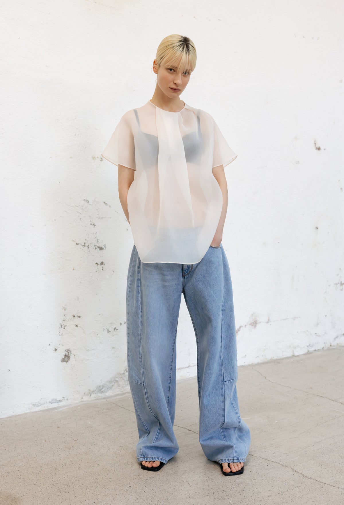 Shimmer Blouse Butter