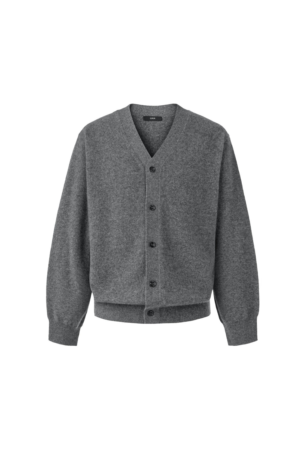 Cashmere 100 Boy Cardigan Gray