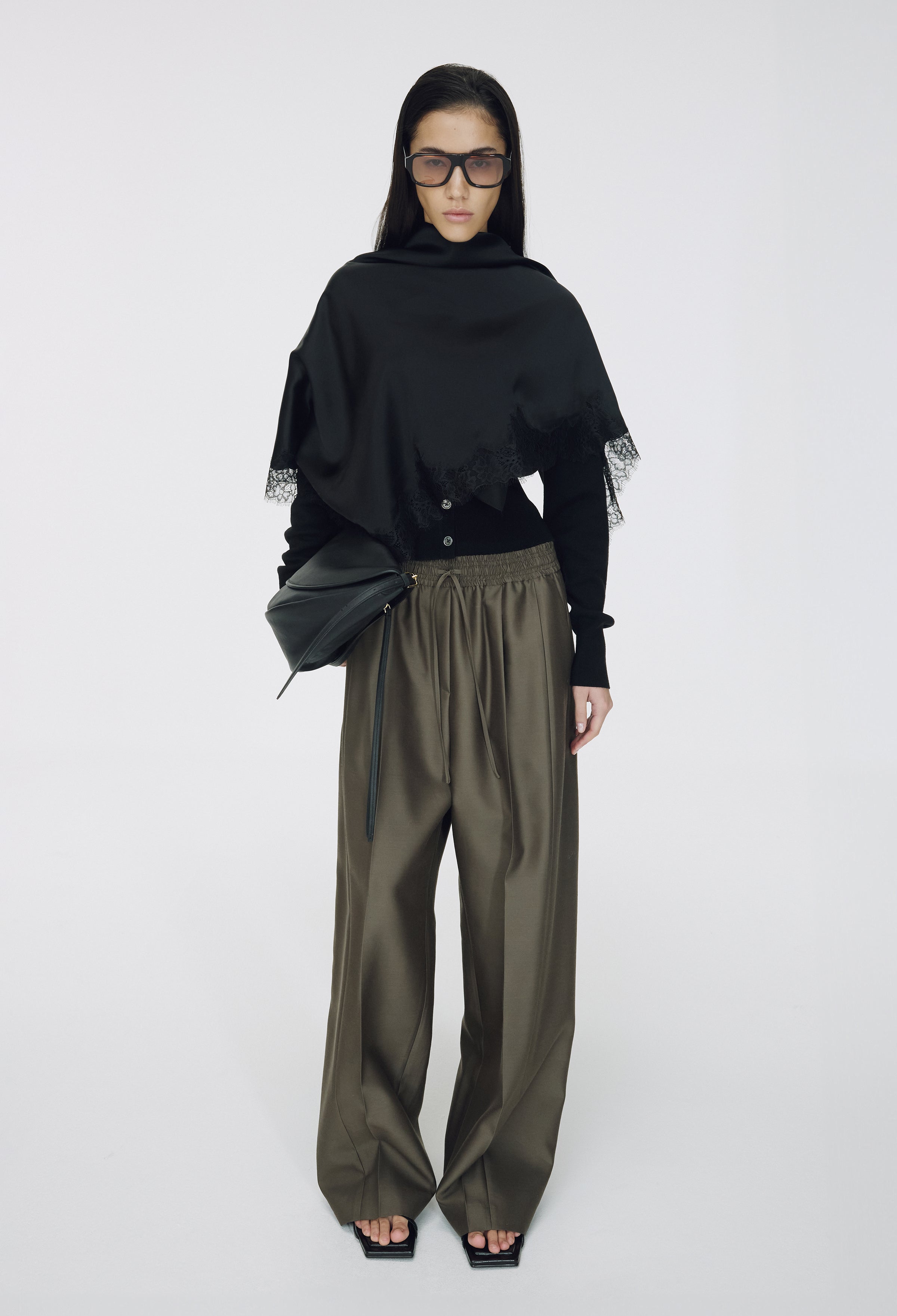 Wool Silk Pants