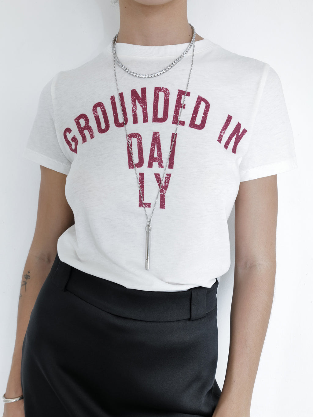 Ground Daily T-shirt White