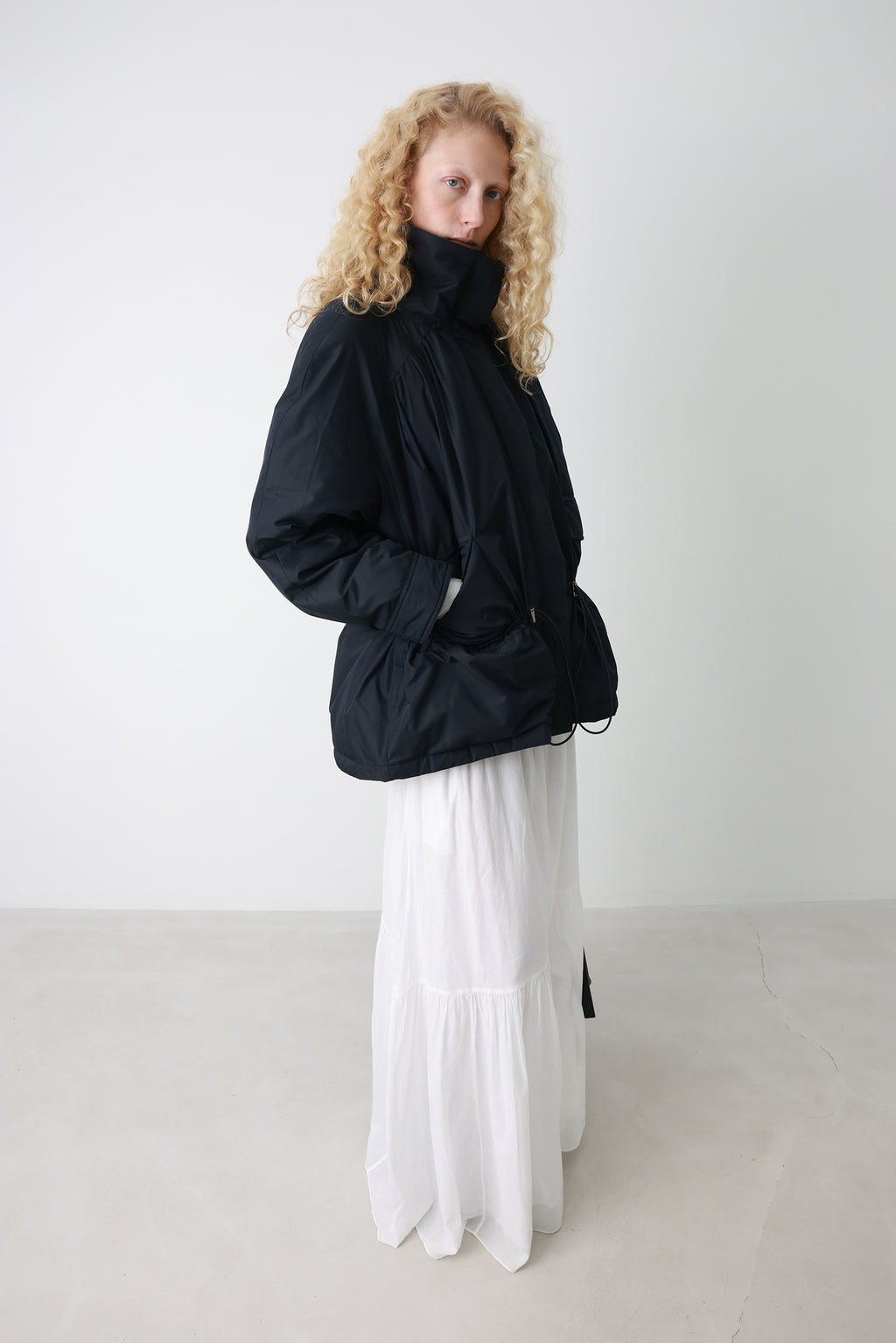 Field Parka Goose Down Navy