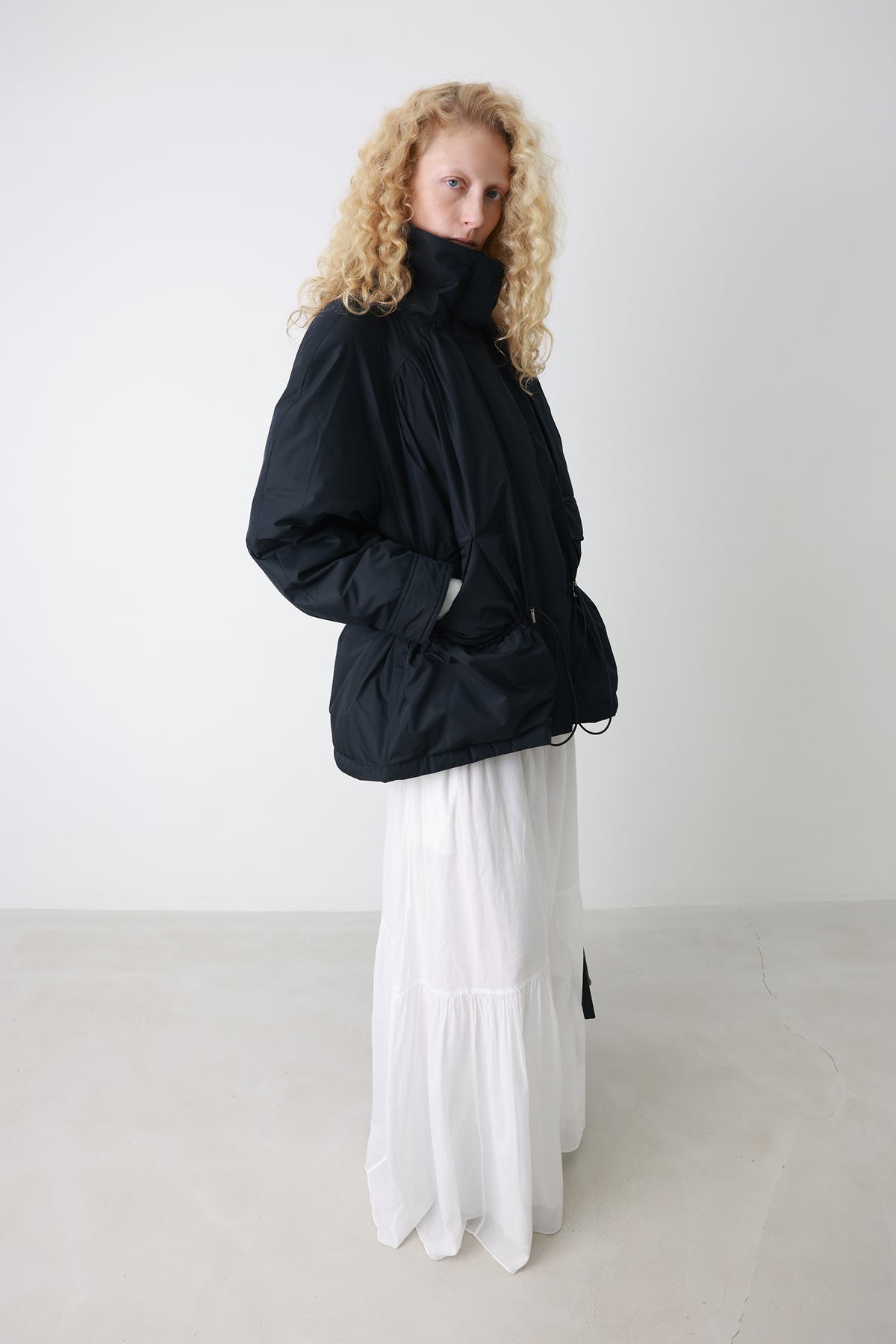 Field Parka Goose Down Navy